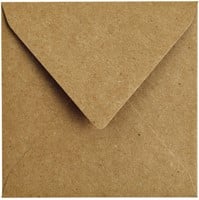 Envelop 140x140cm Kraft bruin-2