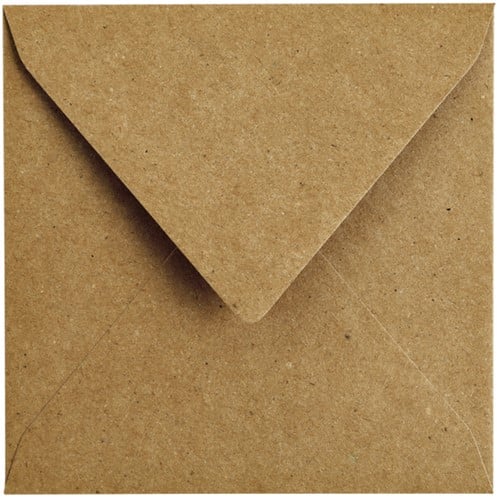 Envelop 140x140cm Kraft bruin-2