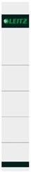 Leitz rugetiket 1608 190x32mm grijs insteek
