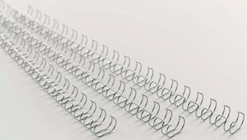 GBC MultiBind draadruggen doos van 100 stuks 14 mm zilver-3