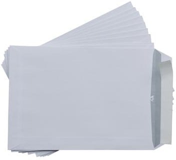 Envelop 162 x 229 mm zonder venster pak van 10 stuks