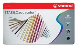 Stabilo kleurpotlood Aquacolor 36 potloden