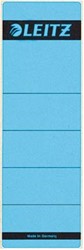 Leitz zelfklevende rugetiketten voor brede ordner kort model blauw pk/10