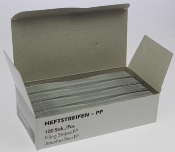 Snelhechterstrips grijs doos van 100 stuks-2