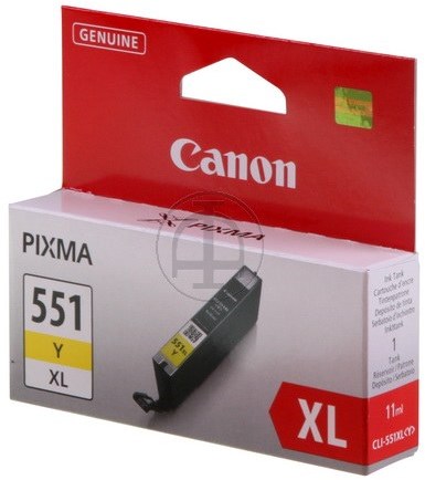 Canon CL-551XL cartridge yellow