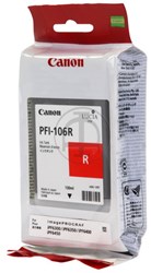 Canon PFI-106 cartridge rood