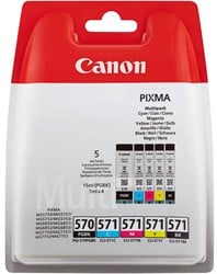 Canon CLI-571 + PG-570PGBK cartridge multipack + zwart