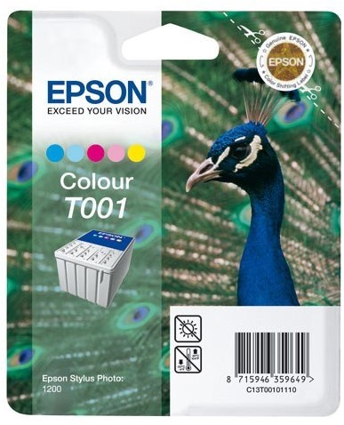 Epson inkt C13T00101110 T00101110 color inhoud 66ml
