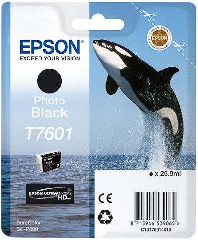 C13T76014010 EPSON SCP600 TINTE PH-BLK photo blk 25,9ml