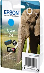 C13T24224012 EPSON XP750 INK CYAN ST pages 4,6ml