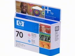 HP printkop nummer 70 licht magenta-licht cyaan