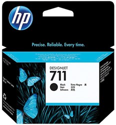HP711 cartridge zwart CZ133A