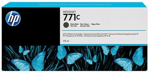 HP 771c cartridge mat zwart B6Y07A