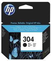 HP 304 cartridge N9K06AE zwart