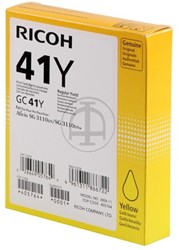 Ricoh inkjet Ricoh 405764 GC-41Y geel inktcartridge