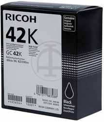 405836 RICOH SG K3100DN INK BK 10.000pag/5%cov GC42K blk