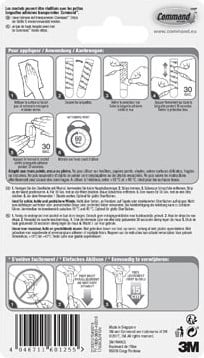 Ophanghaken transparant 3M command-2