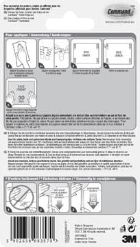 3M Command fotolijststrip small in het wit-3