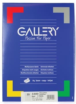 etiketten 114 x 229 mm C5 plakstrip ds/500