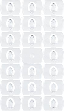 Ophanghaakjes transparant 20 haken-4