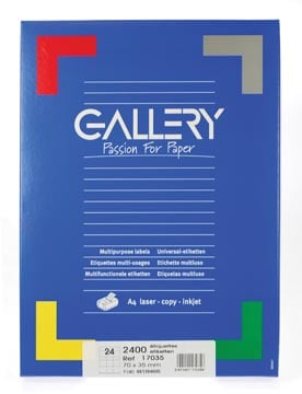 etiketten  A4 229 x 324mm venster links en plakstrip