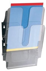 Wandfolderhouder dubbel A4