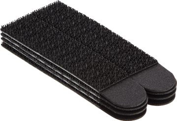 Bevestigingsstrips met zaagtanden in het wit 3M command-2