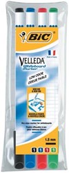 Whiteboard stiften Bic 1721 etui van 4 stuks