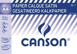 Canson kalkpapier A4 pak van 12 blad