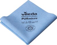 Vileda microvezeldoek Purmicro Active pak van 5 stuks blauw