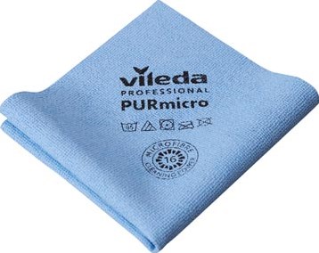 Vileda microvezeldoek Purmicro Active pak van 5 stuks blauw