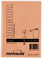 Correspondentiekaart Papicolor dubbel 105x148mm Oranje-3