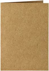 Correspondentiekaart Papicolor dubbel 105x148mm Bruin