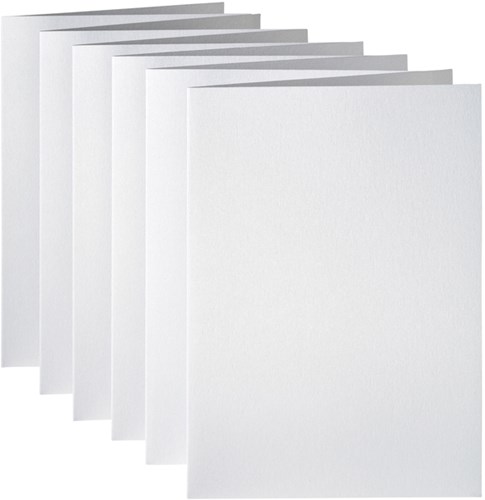 Correspondentiekaart Papicolor dubbel 105x148mm Parelwit-2