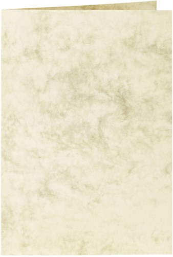 Correspondentiekaart Papicolor dubbel 105x148mm Ivoor