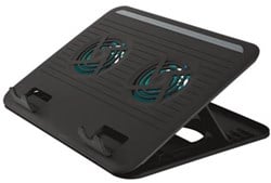 Laptop standaard Trust Cyclone Cool stand tot 16 laptops130