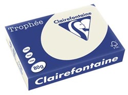 Clairefontaine Trophée gekleurd papier A4 80 g 500 vel parelgrijs