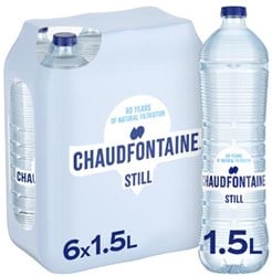 Chaudfontaine Still water fles van 1,5 liter pak van 6 stuks
