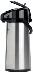 Thermos isoleerkan met pomp inox
