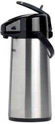 Thermos isoleerkan met pomp inox