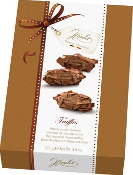 Hamlet schilfertruffels melkchocolade doos van 125 g