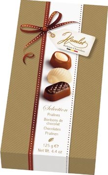 Hamlet Pralines Selection, doos van 125 gram