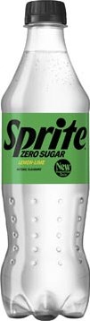 Sprite Zero frisdrank, fles van 50 cl, pak van 12 stuks