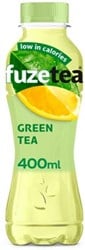 Fuze Tea frisdrank, niet-bruisend, fles van 40 cl, pak van 12 stuks, groene thee