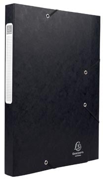 Exacompta Elastobox Cartobox rug van 2,5 cm zwart 5/10e kwaliteit