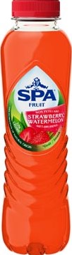 Spa Fruit Still strawberry watermelon  fles van 40 cl  pak van 6 stuks