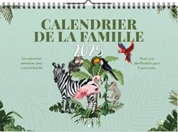 Brepols gezinskalender weekoverzicht Franstalig 2025