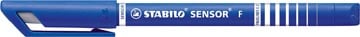 Stabilo fineliner Sensor (serie 187 - 189) blauw
