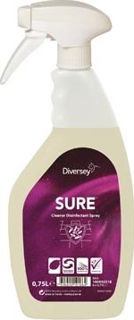 Desinfectiemiddel voor oppervlakken 100% biologisch in sprayflacon