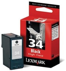 Lexmark Printkop cartridge zwart 34XL - 475 pagina's - 18C0034E